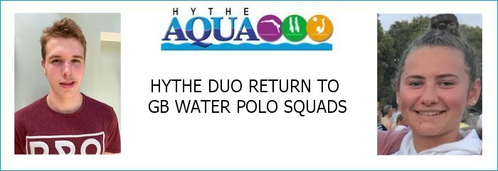 Hythe Duo Return To GB Water Polo Squads